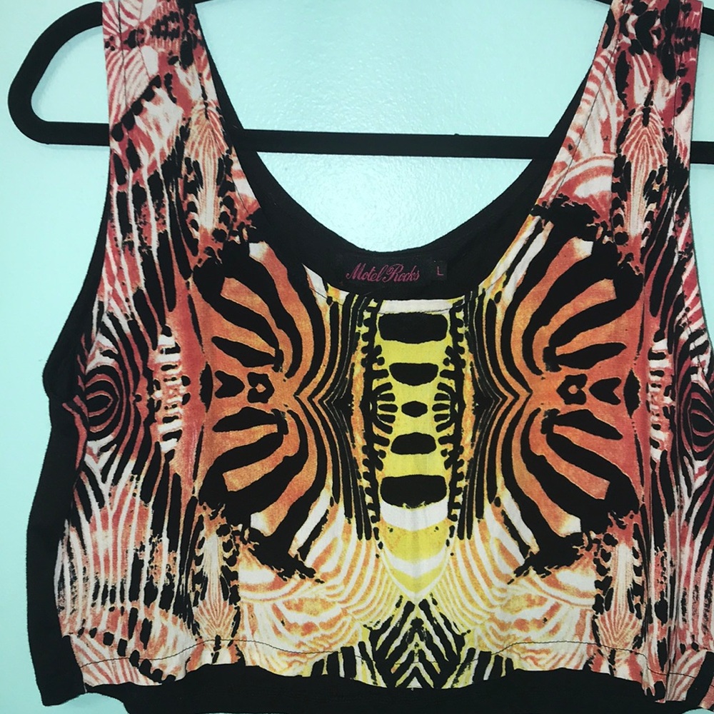 Multicolored top